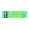 This Car Runs on Pickled Sphincter Bumper Sticker | Funny Sticker | Meme Sticker | 8.5" x 2.5" Premium Weather-proof Vinyl