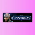 Cinnabron James Bumper Sticker OR Magnet | Meme Sticker | Unhinged Gen Z Decal | 8.5" x 2.5" Premium Weather-proof Vinyl