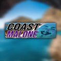 Coast Malone Bumper Sticker OR Magnet | Unhinged Meme Sticker | Gen Z Pop Culture Decal | 8.5" x 2.5" Premium Weather-proof Vinyl
