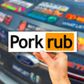 Pork Rub Bumper Sticker OR Magnet | Unhinged Meme | Gen Z Humor | Crazy Hilarious | 8.5" x 2.5" Premium Weather-proof Vinyl
